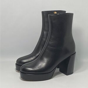 3.1 Phillip Lim Naomi Leather Platform Boots size 37.5